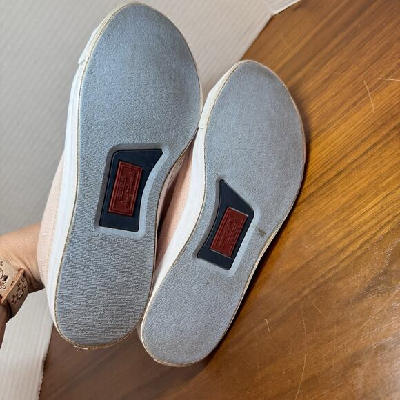 Converse Jack Purcell Slip On Laceless Sneakers Light Pink Canvas Women 7 - Picture 4 of 5